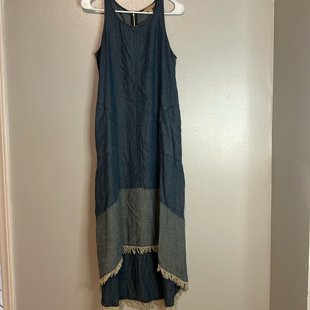 Hope and Harlow Maxi Denim Dress 8 in excellent condition